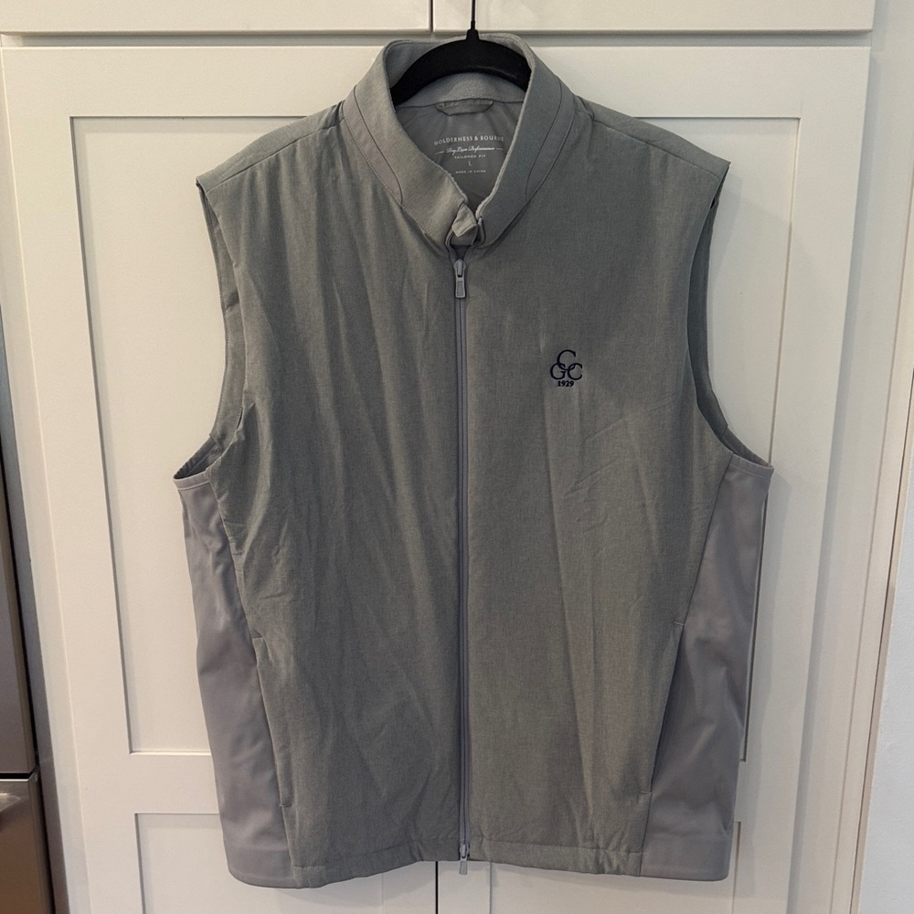 🩶Men's Gray Sleeveless Jacket Sz L 🩶